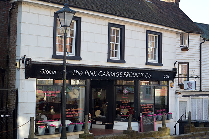Breakfast at The Pink Cabbage